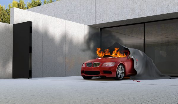 Branddekens voor auto's